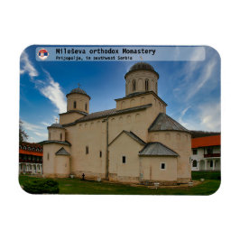 SERBIAN MONASTERIES - Mileševa ortodox Monastery Magnet