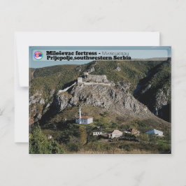 SERBIAN MONASTERIES - Mileševac Fortress Vykort