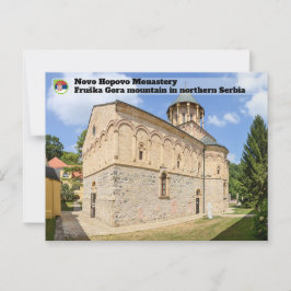SERBIAN MONASTERIES - Novo Hopovo-kloster Vykort