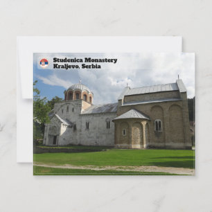SERBIAN MONASTERIES - Studenica-klostret Vykort