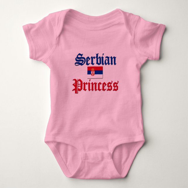 Serbian Princess T-shirt (Framsida)