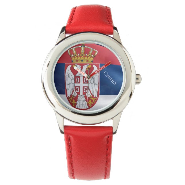 Serbien Armbandsur (Framsida)