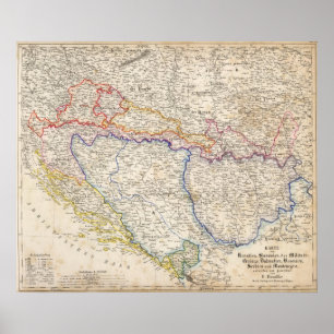 Serbien, Bosnien Poster