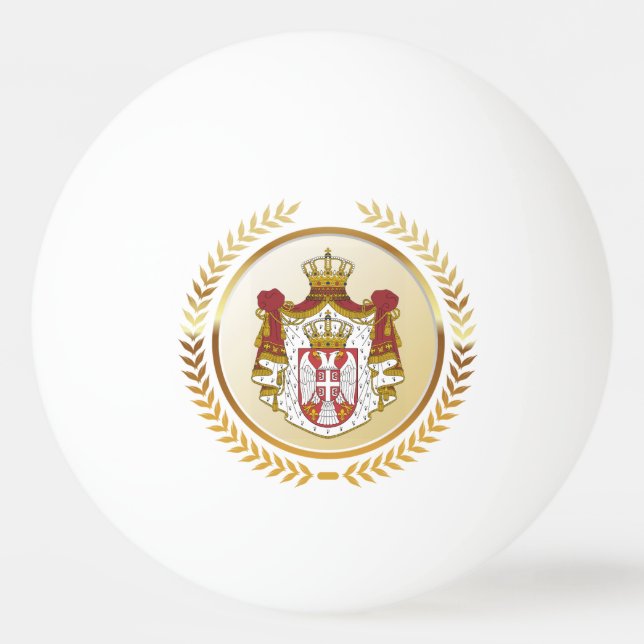 Serbien Jackar om Arm Pingisboll (Framsidan)