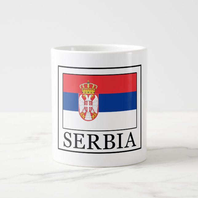 Serbien Jumbo Mugg (Framsidan)