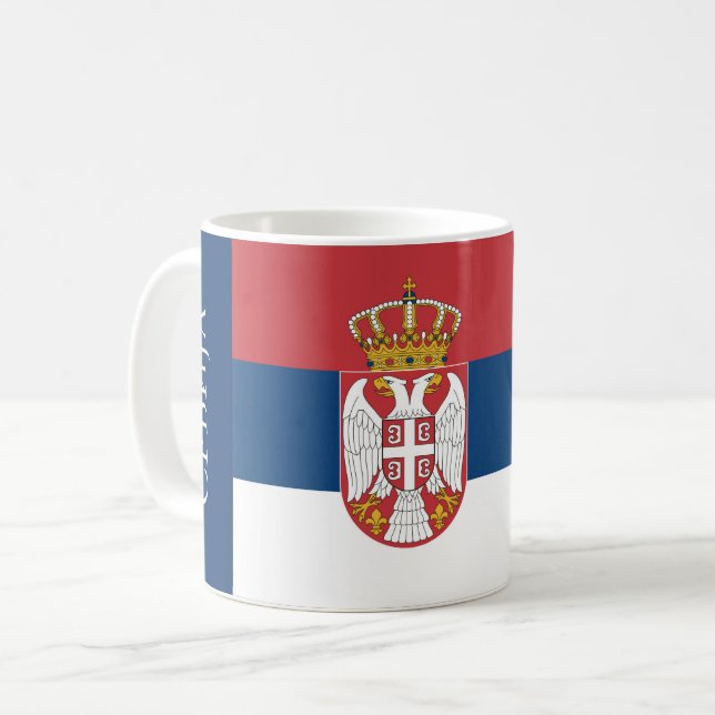 Serbien Kaffemugg (Framsida vänster)