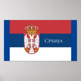 Serbien Poster