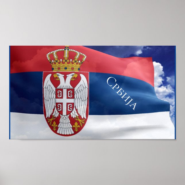 Serbien Poster (Framsidan)