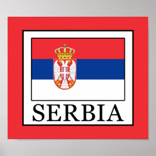 Serbien Poster