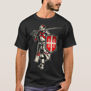 Serbien Serbisk riddare T Shirt