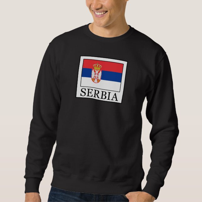 Serbien Sweatshirt (Framsida)
