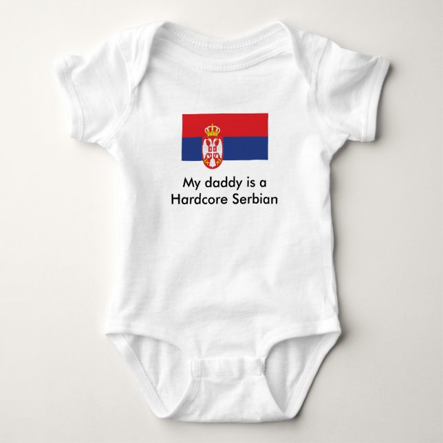 Serbien Tee Shirt (Framsida)