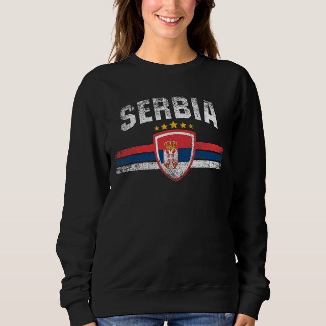 Serbien Tee Shirt (Framsida)