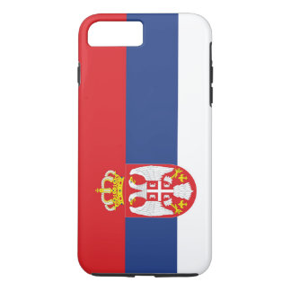Serbiens flagga