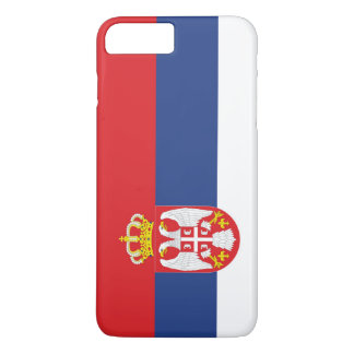Serbiens flagga