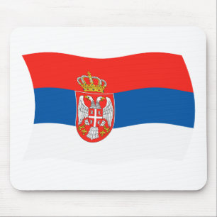 Serbiens flagga Musmattor