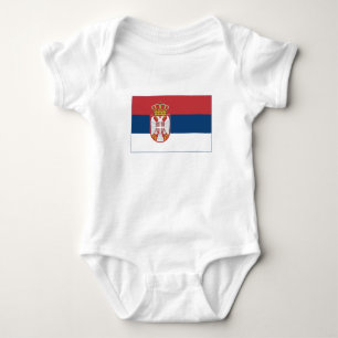 Serbiens flagga t shirt