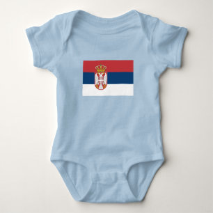 Serbiens flagga t shirt