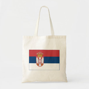 Serbiens flagga tygkasse