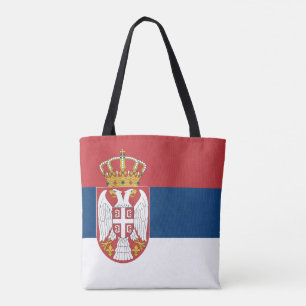 Serbiens flagga tygkasse
