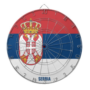"Serbiens Strejkor!" Patriotic Darttavla