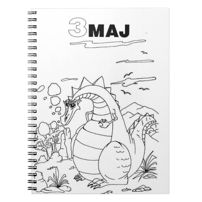 serbisk cyrillisk drake anteckningsbok (Framsidan)