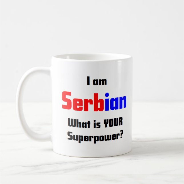 serbisk kaffemugg (Vänster)