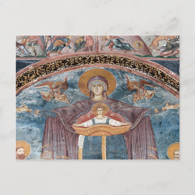 Serbisk-ortodoxa kyrkan, och en UNESCO-plats, 2 Vykort (Framsida)