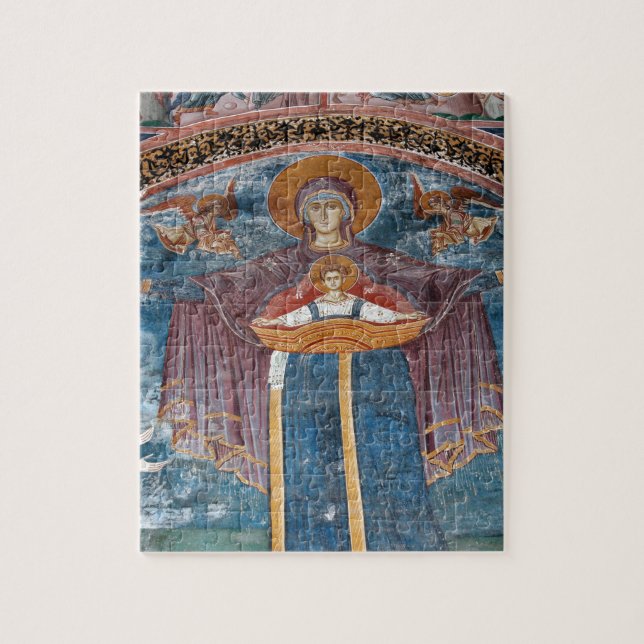 Serbisk-ortodoxa kyrkan, och en Unesco-plats, Pussel (Vertikal)