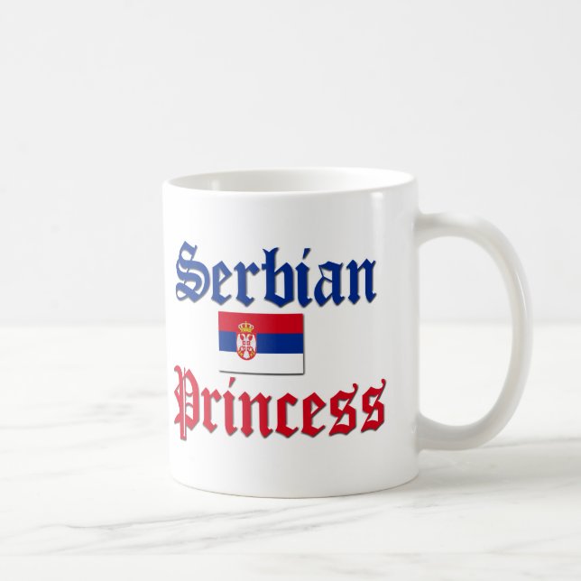 Serbisk Princess Kaffemugg (Höger)