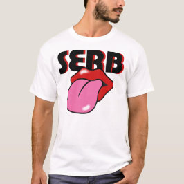 Serbisk T-tröja Tee Shirt