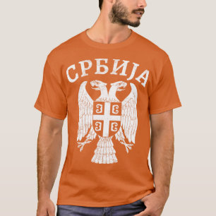 Serbiska Eagle Srbija 3 T Shirt