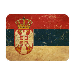 Serbiska Flagga Magnet