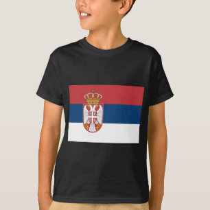 Serbiska Flagga T Shirt