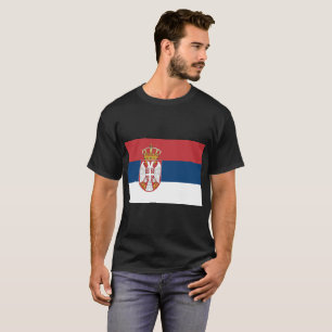 Serbiska Flagga Tee