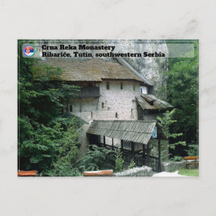 SERBISKA KLOSTER - Klostret Crna Reka 2 Vykort