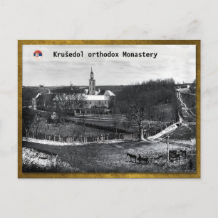 SERBISKA KLOSTER - Krušedol klostret 2 Vykort