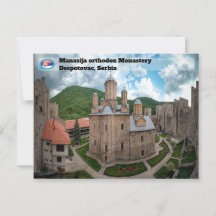 SERBISKA KLOSTER - Manasija klostret 2