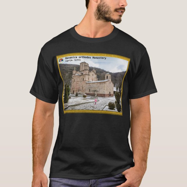 SERBISKA KLOSTER - Ravanica kloster 2 T Shirt (Framsida)