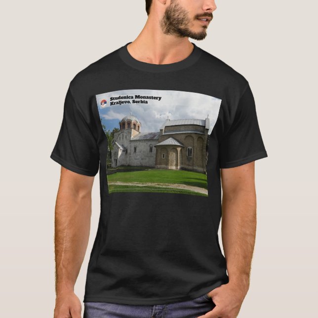 SERBISKA KLOSTER - Studenica kloster T Shirt (Framsida)