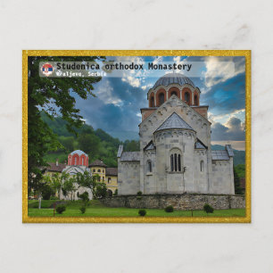 SERBISKA KLOSTER - Studenica ortodoxa kloster Helg Vykort