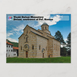 SERBISKA KLOSTER - Visoki Dečani klostret Vykort