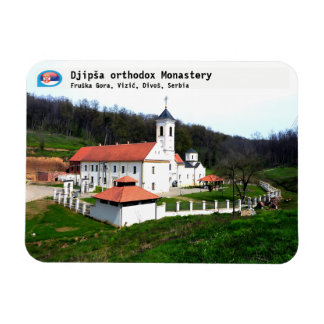 SERBISKA KLOSTRE - Djipša ortodoxa klostret 3 Magnet