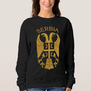 Serbiska örnen Serbiska flagga T Shirt