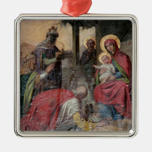 Serbiska ortodoxa kongrafi i Valjevo Church. - Julgransprydnad Metall (Framsidan)