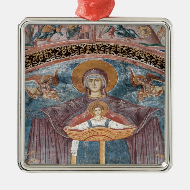 Serbiska ortodoxa kyrkan och en Unesco-plats, 2 Julgransprydnad Metall (Framsidan)