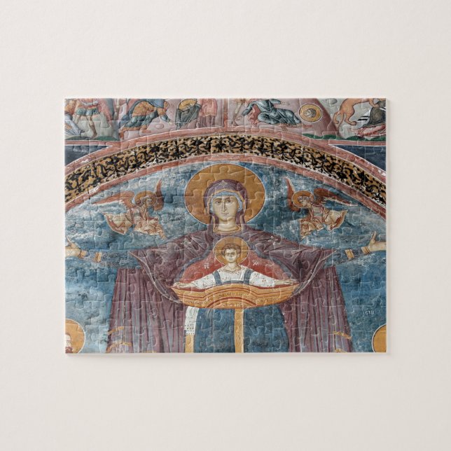 Serbiska ortodoxa kyrkan och en Unesco-plats, 2 Pussel (Horisontell)