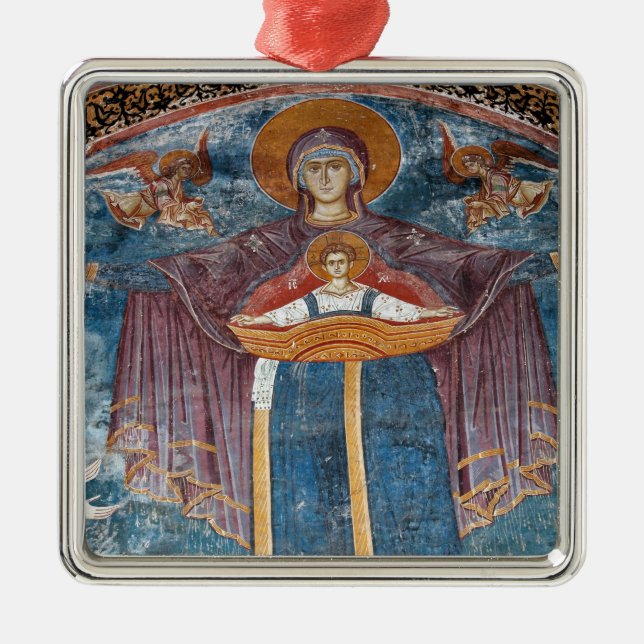 Serbiska ortodoxa kyrkan och en Unesco-plats, Julgransprydnad Metall (Framsidan)