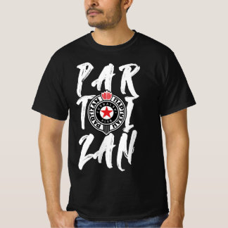 Serbiska partizan Beograd Serbien i Belgrad T Shirt
