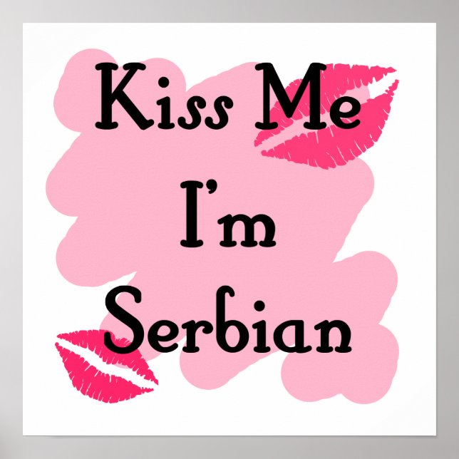 Serbiska Poster (Framsidan)